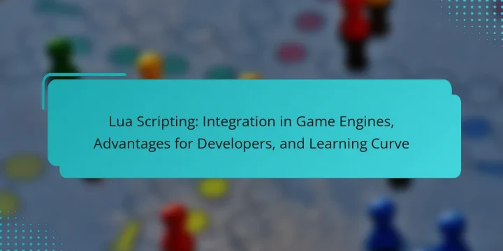 Lua Scripting: Integration in Game Engines, Advantages for Developers, and Learning Curve