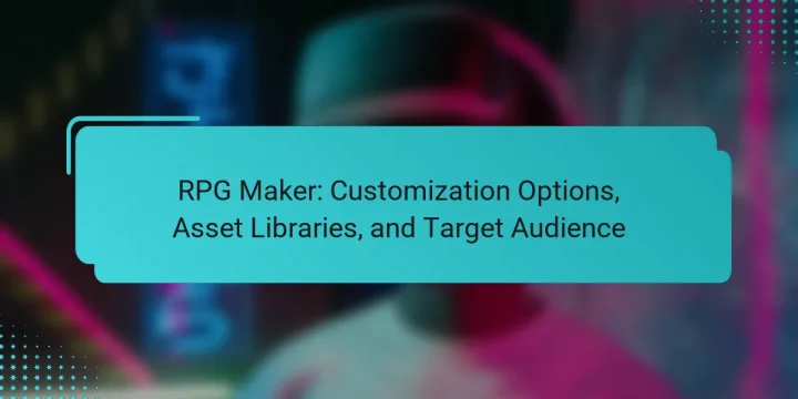 RPG Maker: Customization Options, Asset Libraries, and Target Audience