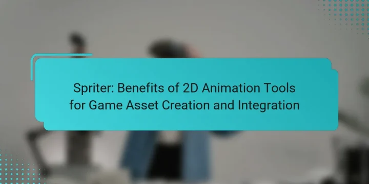 Spriter: Benefits of 2D Animation Tools for Game Asset Creation and Integration