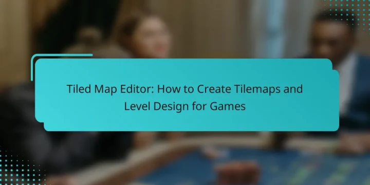 Tiled Map Editor: How to Create Tilemaps and Level Design for Games